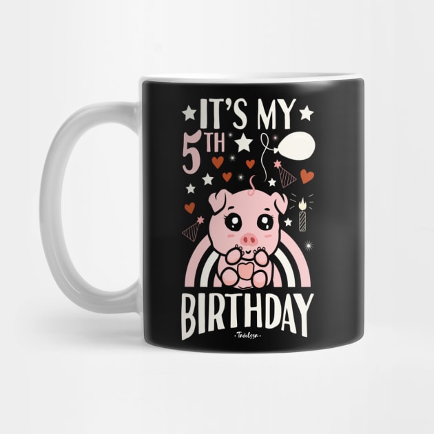 It's My 5th Birthday Pig by Tesszero